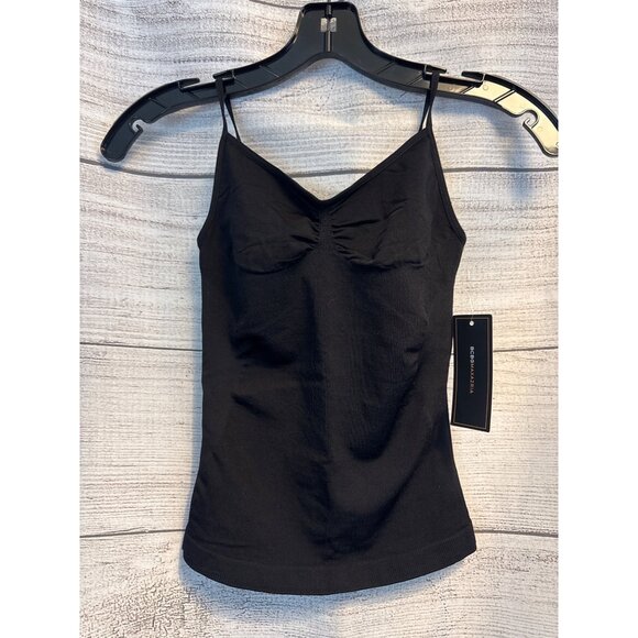 NWT BCBGMAXAZRIA Black Cami Top XS/S - Picture 1 of 5